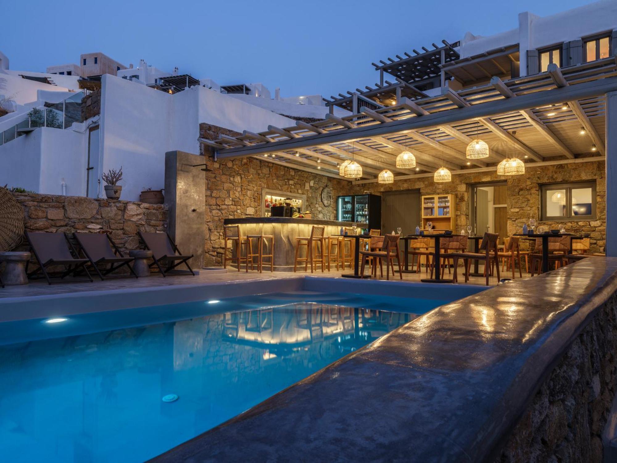 The Mykonist Merchia Beach Villas & Suites Εξωτερικό φωτογραφία
