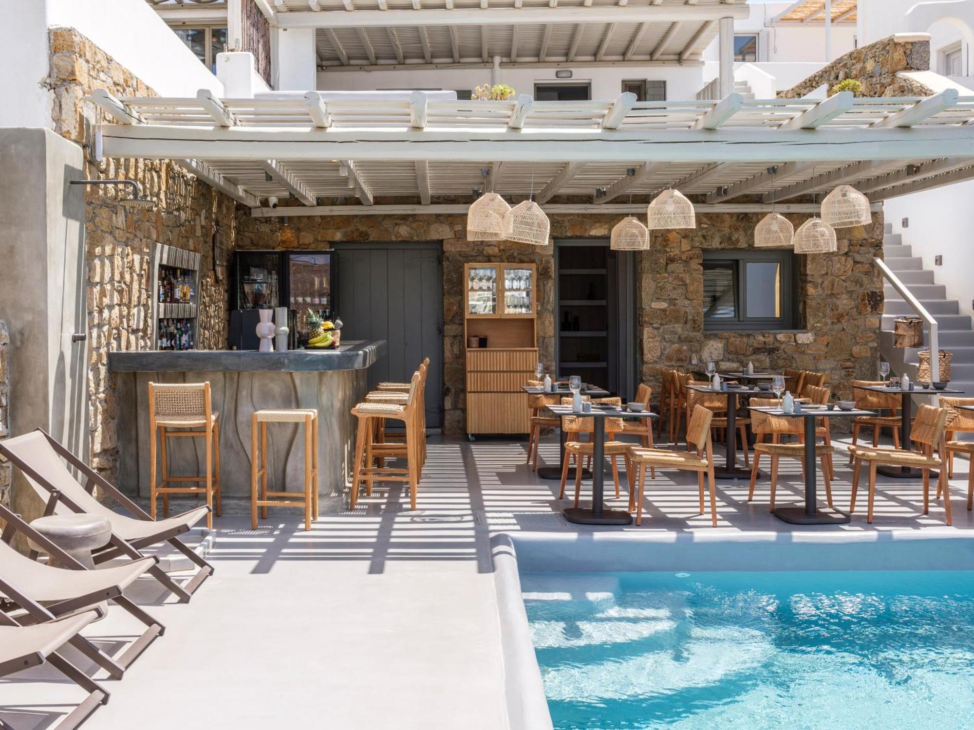 The Mykonist Merchia Beach Villas & Suites Εξωτερικό φωτογραφία