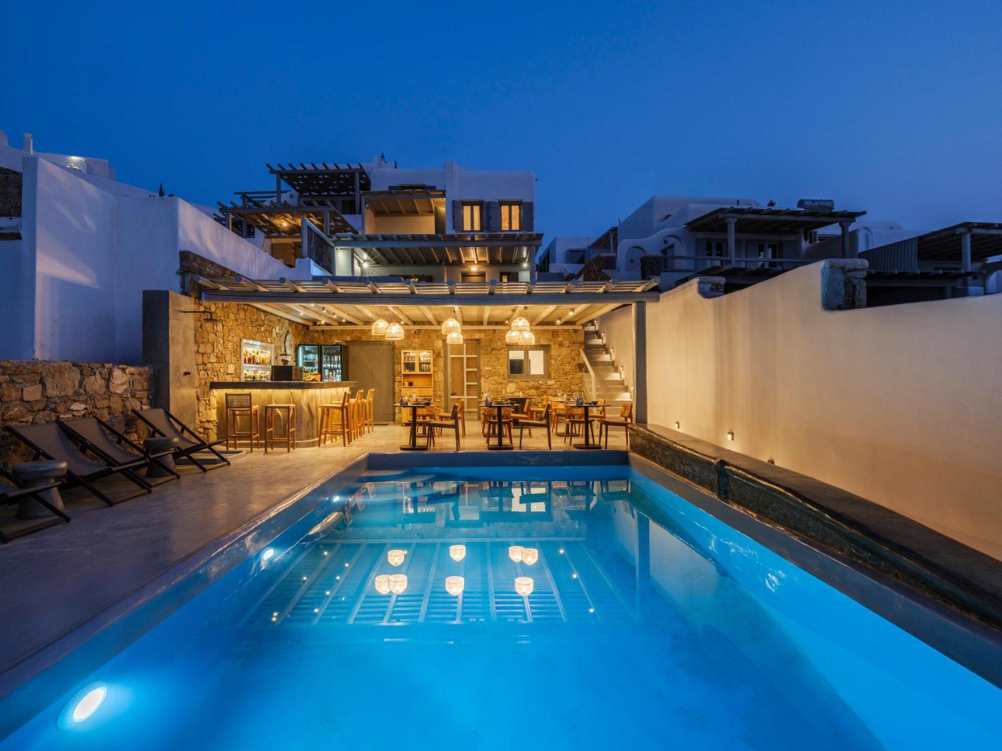 The Mykonist Merchia Beach Villas & Suites Εξωτερικό φωτογραφία