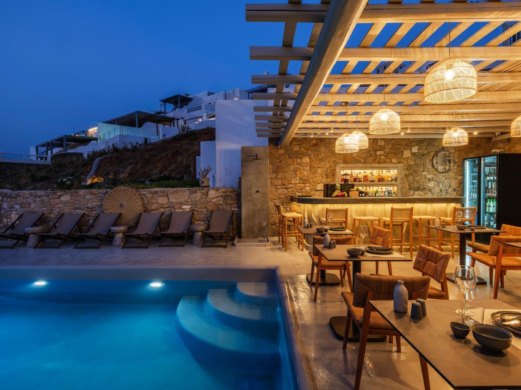 The Mykonist Merchia Beach Villas & Suites Εξωτερικό φωτογραφία