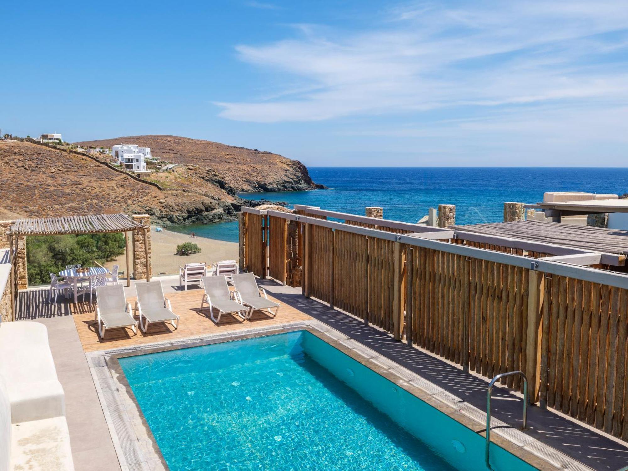 The Mykonist Merchia Beach Villas & Suites Εξωτερικό φωτογραφία